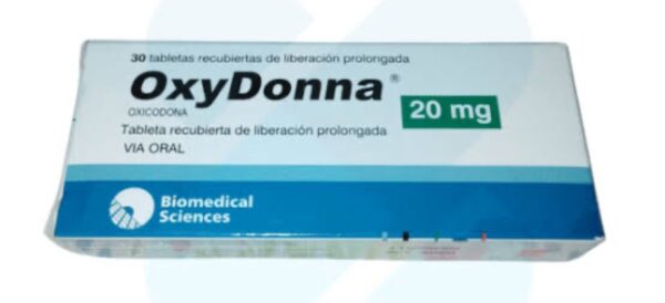 OXICODONA 20mg